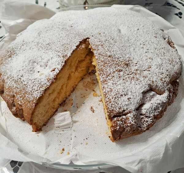 Il profumo della semplicità: la mia Torta Margherita torta margherita ricette bnb chez elisabeth padova le ricette di elisabetta blog.